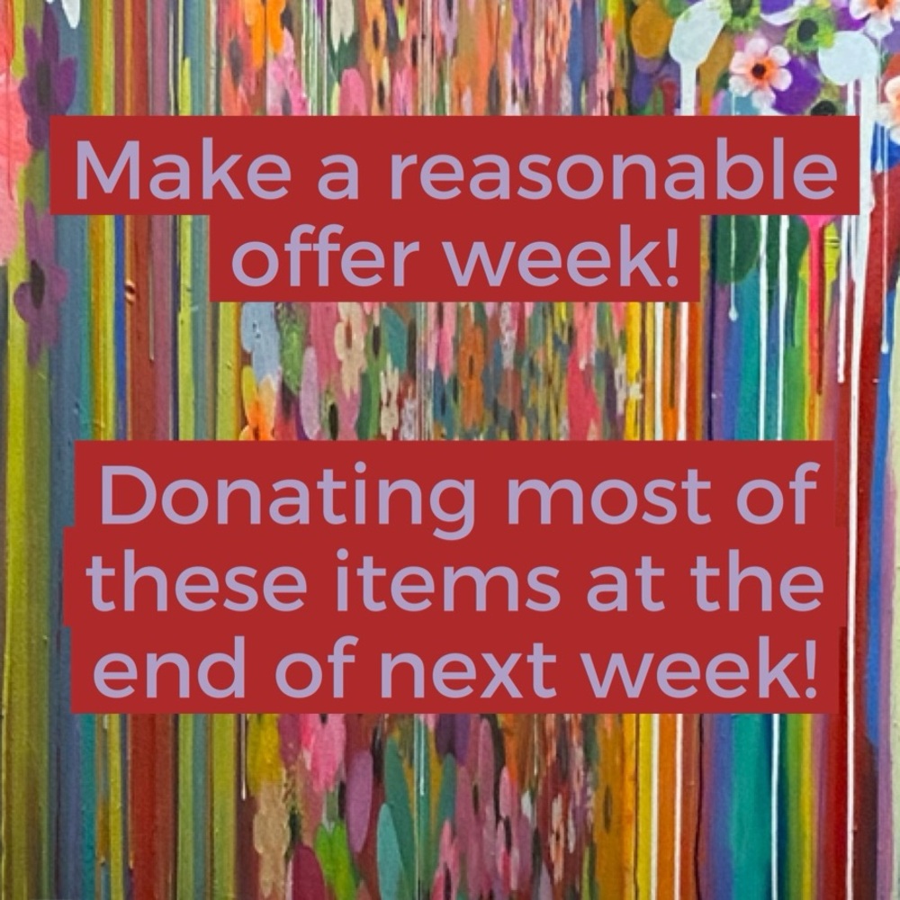 MOVING OUT SALE! REASONABLE OFFERS ACCEPTED